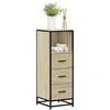 Image de vidaXL Armoire de salle de bain chÃªne sonoma 35x37,5x100 cm