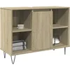 Image de vidaXL Armoire salle de bain chÃªne sonoma 80x33x60cm bois d'ingÃ©nierie