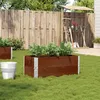 Image de Vidaxl JardiniÃ¨re Marron 100x50 Cm Bois Massif De Pin