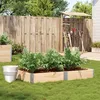 Image de Vidaxl JardiniÃ¨re 150x100 Cm Bois De Pin Massif