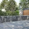 Image de Vidaxl Panier Gabion Avec Couvercle 300x50x50 Cm Fer GalvanisÃ©