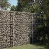 Image de Vidaxl Panier Gabion Avec Couvercle 100x50x150 Cm Fer GalvanisÃ©