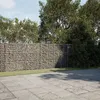 Image de Vidaxl Panier Gabion Avec Couvercle 800x50x150 Cm Fer GalvanisÃ©
