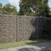 Image de Vidaxl Panier Gabion Avec Couvercle 300x50x200 Cm Fer GalvanisÃ©