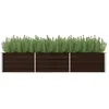 Image de Vidaxl Panier Gabion Avec Couvercle 900x100x50 Cm Fer GalvanisÃ©