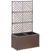 Image de Vidaxl Panier Gabion Avec Couvercle 500x100x200 Cm Fer GalvanisÃ©