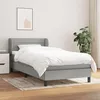 Image de vidaXL Cadre de lit sans matelas blanc 90x200 cm bois de pin massif
