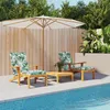 Image de vidaXL TÃªte de lit avec Ã©tagÃ¨res marron cire 100 cm bois massif de pin