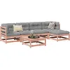 Image de Vidaxl Salon De Jardin 6 Pcs Bois Massif Sapin De Douglas