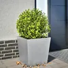 Image de Vidaxl JardiniÃ¨re 50x50x50 Cm Acier GalvanisÃ©