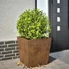 Image de Vidaxl JardiniÃ¨re 50x50x50 Cm Acier Corten