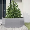 Image de Vidaxl JardiniÃ¨re Hexagone 138x120x45 Cm Acier GalvanisÃ©