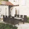 Image de Vidaxl JardiniÃ¨re Anthracite 50x50x50 Cm Acier