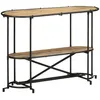 Image de vidaXL Table console 110x42x76 cm bois massif de manguier brut