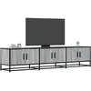 Image de vidaXL Meuble TV sonoma gris 180x35x41 cm bois d'ingÃ©nierie