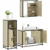 Image de vidaXL Ensemble de meubles de salle de bain 3 pcs chÃªne sonoma