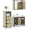 Image de vidaXL Ensemble de meubles de salle de bain 3 pcs chÃªne sonoma