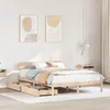 Image de vidaXL Cadre de lit sans matelas 120x190 cm bois de pin massif