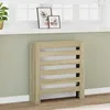 Image de vidaXL Cache-radiateur chÃªne sonoma 78x20x82 cm bois d'ingÃ©nierie