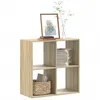 Image de Vidaxl BibliothÃ¨que ChÃªne Sonoma 68,5x32x68,5 Cm Bois D'ingÃ©nierie