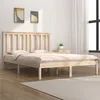 Image de vidaXL Cadre de lit en mÃ©tal sans matelas chÃªne sonoma 80x200 cm