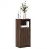 Image de vidaXL Buffet avec LED chÃªne marron 42,5x34x100 cm bois d'ingÃ©nierie