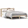 Image de vidaXL Cadre de lit sans matelas 160x200 cm bois massif de pin