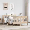 Image de vidaXL Cadre de lit sans matelas 120x190 cm bois de pin massif