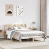 Image de vidaXL Cadre de lit sans matelas 160x200 cm bois massif de pin