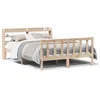 Image de vidaXL Cadre de lit sans matelas 160x200 cm bois massif de pin
