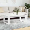 Image de vidaXL Cadre de lit sans matelas blanc 75x190 cm bois de pin massif