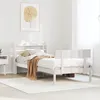 Image de vidaXL Cadre de lit sans matelas blanc 90x190 cm bois de pin massif