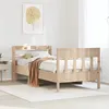 Image de vidaXL Cadre de lit sans matelas 75x190 cm bois de pin massif