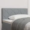 Image de TÃªte de lit LED vidaXL Design en Blocs de Diamant Gris Clair 90 cm Tissu, TÃªte de lit vidaXL Design en Blocs de Diamant Gris Clair 90 cm Tissu