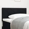 Image de TÃªte de lit vidaXL design blocs en diamant noir 100 cm en tissu