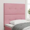 Image de TÃªte de lit LED vidaXL Rose 80 cm Velours
