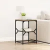 Image de Table D'appoint Vidaxl Artisan ChÃªne 41x40x60 Cm Bois D'ingÃ©nierie