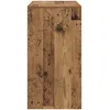 Image de Vidaxl Bureau D'Ã©criture Rustique Finition Vieux Bois Bois 80 X 40 X 76 Cm