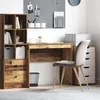 Image de Vidaxl Bureau D'Ã©criture Vieux Bois Bois D'ingÃ©nierie 90 X 40 X 76 Cm