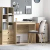 Image de Vidaxl Bureau ChÃªne Sonoma 80x50x76 Cm Bois D'ingÃ©nierie