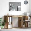 Image de Vidaxl Bureau D'Ã©criture En ChÃªne Artisanal ChÃªne Artisanal