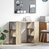 Image de Vidaxl Bureau D'angle ChÃªne Sonoma Mdf Moyen Bureau D'angle ChÃªne Sonoma