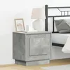 Image de Tables de chevet vidaXL Gris bÃ©ton Bois d'ingÃ©nierie 44 x 34.5 x 45 cm