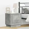 Image de Tables de chevet vidaXL Ensemble de 2 Gris bÃ©ton Bois d'ingÃ©nierie