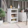 Image de vidaXL Meuble de cuisine Bois de pin blanc Bois de pin massif Standard