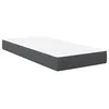Image de vidaXL Matelas Ã  ressorts ensachÃ©s Gris FoncÃ© Mi-ferme 80x200x20 cm Tissu
