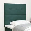Image de TÃªte de lit vidaXL BoutonnÃ©e Vert FoncÃ© 90 cm Velours