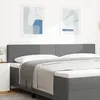 Image de TÃªte de lit LED vidaXL Design Simple Gris Clair 100 cm en tissu velours cÃ´telÃ©
