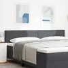 Image de TÃªte de lit LED vidaXL Design Simple Gris FoncÃ© 100 cm en Velours CÃ´telÃ©