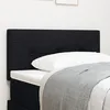 Image de TÃªte de lit LED vidaXL capitonnÃ©e noire 100 cm en tissu